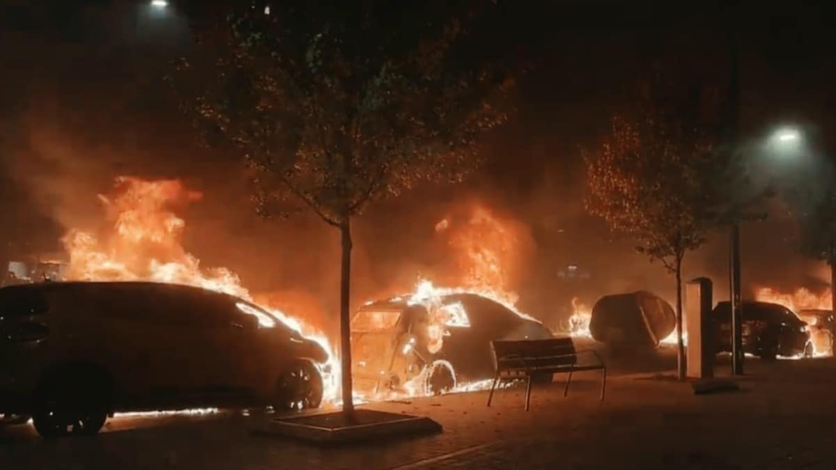 Graves incidentes en Bilbao tras las marchas contra el acto que Vito Quiles iba a celebrar en Bilbao