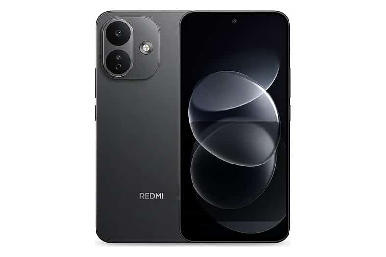 Smartphone Xiaomi REDMI Note 17 Pro 5G en color negro, vista frontal y trasera con módulo de cámara