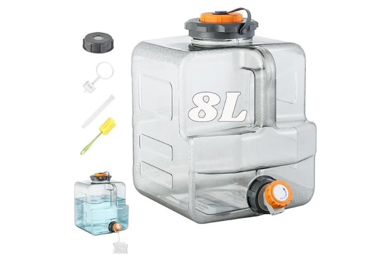 Mejores depósitos de agua portátil para camping: guía de compra 2026 5 Motor16 ysislybin bidon de agua con grifo Motor16